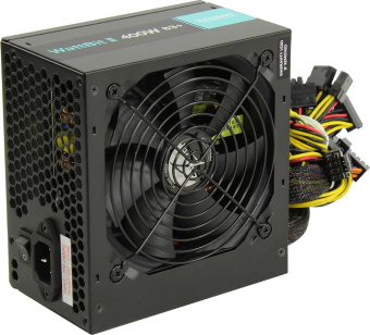 Блок питания 400W Zalman [ZM400-XEII] (120mm, 24+8pin, 2*8pin, 4*Sata, 3*IDE)