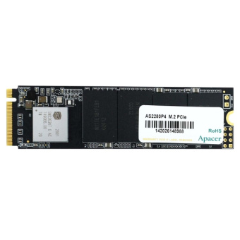 Накопитель SSD M.2 256Gb Apacer AS2280P4 (PCI-E 3.0 x4, 1800/1100 Мбайт/сек)