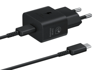 Сетевое зарядное устройство Samsung EP-T2510 25W USB-C Black (с кабелем)