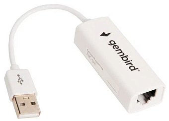 Сетевая карта USB2.0 Gembird NIC-U4 Fast Ethernet Adapter 10/100 Мбит/сек