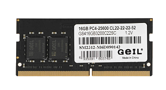 Модуль памяти SODIMM DDR4 16Gb PC4-25600 3200MHz Geil