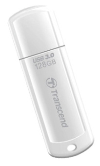 Флешка 128Gb Transcend JetFlash 730 USB3.0 белый
