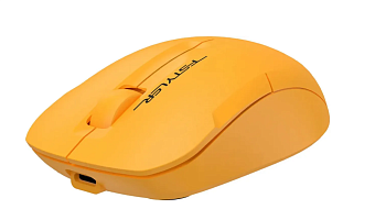 Мышь беспроводная A4Tech Fstyler FG15CS Air2 желтый