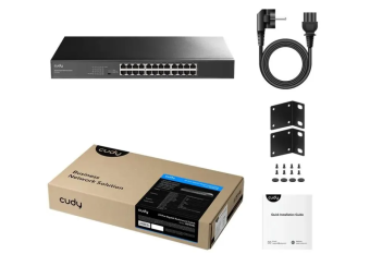 Коммутатор 24 port Cudy GS1024L 1000 Мбит/с