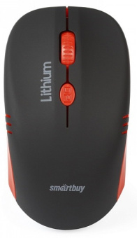 Мышь беспроводная Smartbuy ONE 344CAG Wireless с Li-Ion зарядкой от USB Black