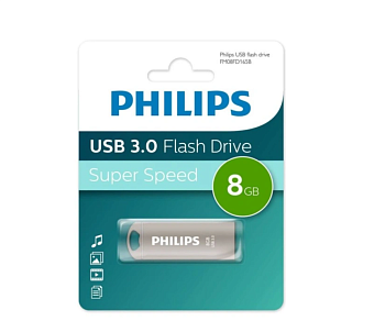 Флешка . 8Gb PHILIPS IRON 3.0 USB 3.0