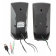 Акустическая система OKLICK OK-118 (2x2W, питание от USB) черный