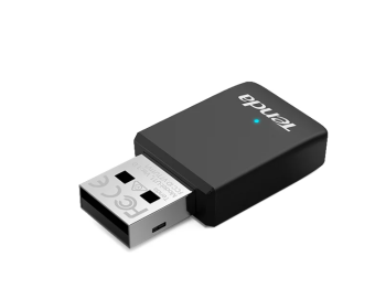 Сетевая карта USB2.0 Tenda U11 802.11ax, 5 ГГц, 886 Мбит/с, черный