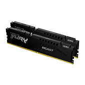 Модуль памяти DDR5 16Gb 5600MHz Kingston Fury Beast Black CL40 (Kit of 2)