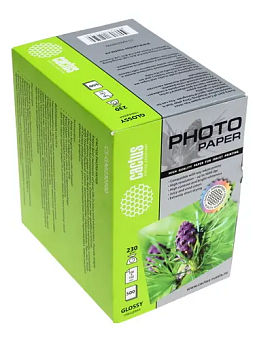 Бумага Cactus [10x15см] глянцевая, 230гр/м2, 500л