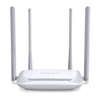 Wi-Fi роутер Mercusys MW325R N300, 2.4 ГГц, 100 Мбит/с, белый