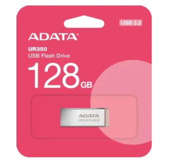 Флешка 128Gb ADATA UR350 USB3.2 металл/коричневый