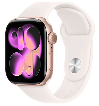 Смарт-часы Apple Watch Series 11 42mm Aluminum Band Rose Gold