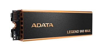 Накопитель SSD M.2 1Tb ADATA Legend 960 Max (PCI-E 4.0 x4, 7400/6000 Мбайт/сек)