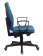 Кресло Бюрократ CH-545 (ткань, пружинно-винтовой мех. качания, крест. пластик, до 120 кг) Синий