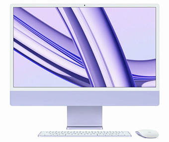 Моноблок Apple iMac 24" 2024 M4 32G 1Tb 10-Core Silver (серебристый) (без RuStore)