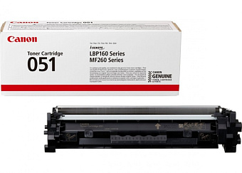 Картридж лазерный Canon 051 для Canon LBP162dw, черный