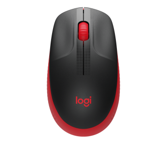Мышь беспроводная Logitech M190 Wireless Black-Red