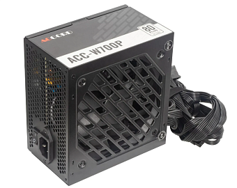 Блок питания .700W Accord ACC-W700P 80 PLUS WHITE (120mm, 24+8pin, 3*8pin, 6*Sata, 2*IDE)