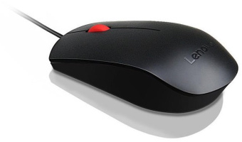 Мышь проводная Lenovo Essential Black