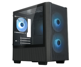 Корпус XASTRA A400M ARGB mATX Bllack