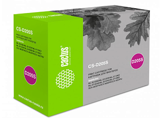 Картридж лазерный Cactus CS-MLT-D205S для Samsung ML-3310D/3310ND/3710D/3710ND/SCX-483