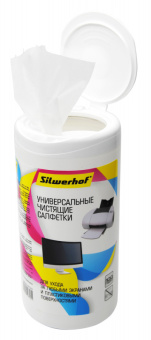 Салфетки Silwerhof Влажные салфетки универсальные (100шт) туба