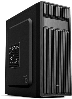 Корпус Zalman T6 (Minitower, 170x427x348мм, ATX, без БП) Black