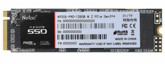 Накопитель SSD M.2 128Gb Netac N930E Pro (PCI-E 3.0 x4, 2130/1720 Мбайт/сек)