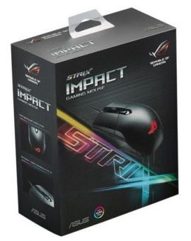 Мышь проводная ASUS ROG Strix Impact II Black