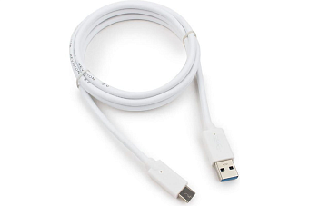 Кабель USB-A < - > USB-C, 1.8м, Гарнизон белый