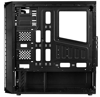 Корпус Aerocool SI-5200 Frost (Mid Tower, 2*USB2.0, 1*USB3.0, ATX, без БП) чёрный