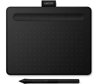 Графический планшет 7" Wacom Intuos Basic Pen S, черный