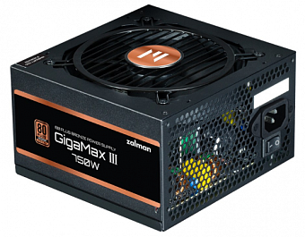 Блок питания 750W Zalman ZM750-GV3 (120mm, 24+8pin, 4*8pin, 6*Sata, 3*Molex, 80 PLUS Bronze)