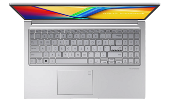 Ноутбук ASUS VivoBook X1504VA-BQ151 i3 1315U/8G DDR4/512 SSD/Intel HD/15.6"FHD/DOS/серебристый