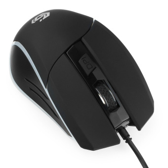 Мышь проводная Gembird MG-500 Gaming 1600dpi Подсветка USB черный