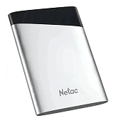 Внешний накопитель SSD .240Gb Netac Z6S USB3.2 серебристый