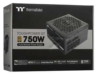 Блок питания 750W Thermaltake Toughpower GT 140mm 80+ Gold