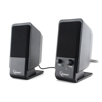Акустическая система Gembird SPK-510 (6Вт, регулятор громкости, USB-питание) Black