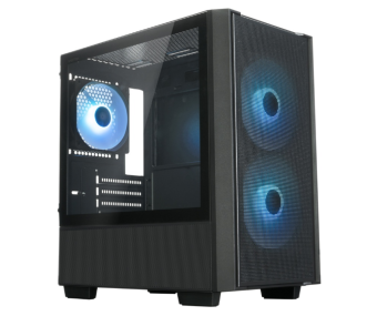 Корпус XASTRA A400M ARGB mATX чёрный