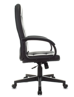 Кресло Бюрократ CH 002 (экокожа, механизм качания, до 120кг) Черный