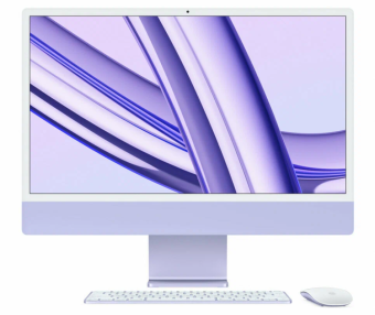 Моноблок Apple iMac 24" 2024 M4 32G 1Tb 10-Core Purple (пурпурный) (без RuStore)