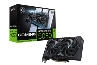 Видеокарта .8Gb MSI RTX 5050 8G GAMING OC (RTX5050) GDDR6 128-bit HDMI DP