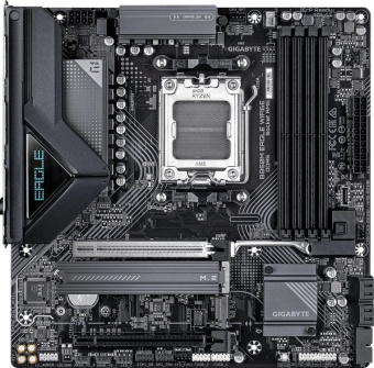 Материнская плата Socket AM5 Gigabyte B850M EAGLE WF7 (B650) 4*DDR5 HDMI DP mATX