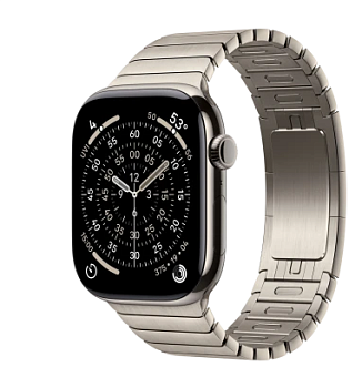 Смарт-часы Apple Watch Series 11 42mm Titanium Link Bracelet Natural (натуральный)