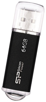 Флешка .64Gb Silicon Power ULTIMA II-I USB черный
