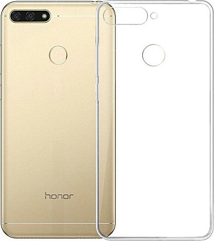 Чехол для смартфона Honor 7C | Huawei Y6 Prime 2018 - BoraSCO прозрачный