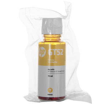 Картридж струйный HP GT52 (M0H56AE) для HP DeskJet GT 5810/DeskJet GT 5820, желтый
