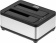 Док-станция AgeStar 3UBT8 (2*2.5"/3.5" HDD, clone, блок питания) серебристый