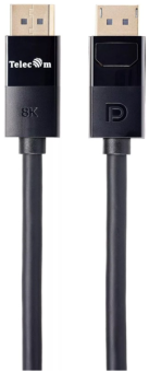 Кабель соединительный DP (m) < - > DP (m)  1.0м, ver 1.4, Telecom